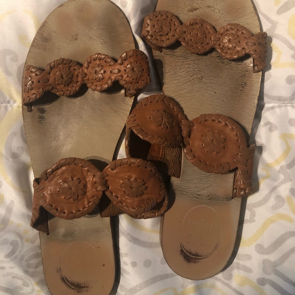 Jack Rogers Brown Sandals